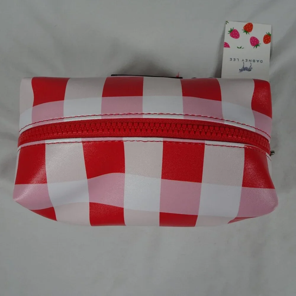 Dabney Lee Strawberry Cosmetic Make up Bag